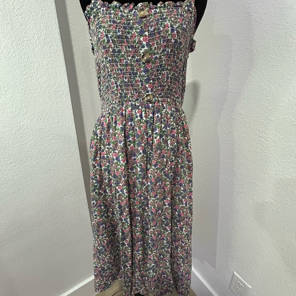 Liberty Love Multicolor Floral Midi Dress